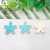 Alloy Oil-Spot Glaze Flowers Pendant Korean Ornament Accessories Five Petal Flower Pendant DIY Ornament Handmade Jewelry