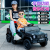 Children's Electric Car Double Sitting 3-6-8-9 Years Old Boys and Girls Four-Wheel off-Road Remote Control Toy Charging