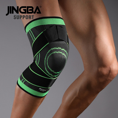 JINGBA SUPPORT 8067A Sport Basketball knee pads Protective gear knee protector Volleyball knee support brace sleeves