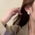 Korean Style French Enamel Pearl Irregular Ear Studs Women's New Trendy Texture Light Luxury Minority Design White Earrings