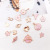 1 Pink Shell Mermaid Flower Rabbit Alloy Drop Oil Pendant Simple Jewelry Material Factory Wholesale