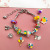 66-Piece Rainbow Bracelet Set New Product Creative Crystal DIY Children's Colorful Unicorn Gift Box Gift Accessories