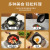 Pour Oil Hot Oil Small Pot Mini Small Iron Pot Convenient Omelet Tool Cast Iron Pot Cooking Oil Drip Oil Small Frying Pan Small Oil Pot Non-Stick