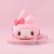 Officially Authorized Sanrio Hello Kitty Silicone Messenger Bag Cartoon Student Melody Storage Coin Purse Silicone Bag