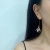 Korean Fashion Long Petal Fringed Earrings Women 2022 New Simple Trending Unique 925 Silver Pin Earrings Trendy