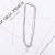 and Winter 24 Letter Necklace Men's and Women's Ins Hip-Hop Pullover Chain Accessories Clavicle Chain Sweater Chain