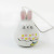 Ceramic Long Ears Wind Chimes Selling Cute Rabbit Pendant Door Decoration Tracery Yiwu Ceramic Ornament Stall Wholesale