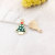 Hanging Ornament Alloy Dripping Oil Small Pendant New Year Hair Accessories Necklace Pendant DIY Bracelet Accessories