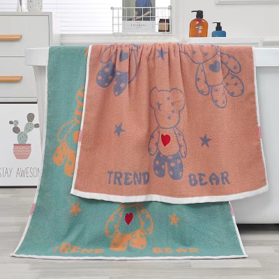 Futian Pure Cotton Towel Shower Bath Towel Jacquard Soft Absorbent Face Washing Towel Adult Home Use Shangchao Selected