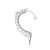 Diamond Butterfly Ear Hanging Female Non-Pierced Butterfly Ear Clip Fashion Special-Interest Exaggerated Wings Ear Clip