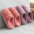 2022 Cotton Slippers Women's Home Autumn and Winter Home Indoor Warm Couple Plush Home Non-Slip Thick Bottom Confinement Shoes