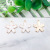 Alloy Oil-Spot Glaze Flowers Pendant Korean Ornament Accessories Five Petal Flower Pendant DIY Ornament Handmade Jewelry