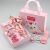 Children's 18 Pieces Package Gift Box Hair Accessories Barrettes Little Princess Infants Baby Cute Hairpin