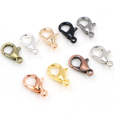 302 Lobster Buckle 12mm Zinc Alloy 502 Necklace/Bracelet Buckle 1000 Ornament Accessories Per Pack