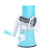 Hand-Cranking Multifunctional Vegetable Cutter Household Kitchen Manual Meat Grinder Vegetable Shredder Slicer Drum Shredder