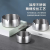 Creative Personality Stainless Steel Ash Tray Drop-Resistant Home Living Room and Hotel Internet Cafe Restaurant