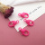 1 PCs Colorful Fun Acrylic Lobster Buckle Korean Candy Buckle Jewelry Accessories 22mm Acrylic Keychain