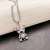 New Cute Full Diamond Tiger Necklace Hip Hop Cool Men's Fashionable All-Match Limbs Movable Pendant Long Sweater Chain Women