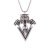 Cross-Border Tiger Head Tiger Claws Skull Stainless Steel Necklace Domineering Exaggerated Personality Dark Ornament