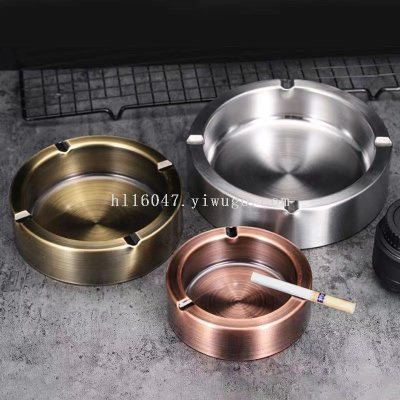 Stainless Steel Ash Tray Internet Cafe Home Use and Commercial Use KTV Creative Ashtray