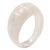 and America Cross Border New Transparent Resin Ring Creative Ins Style round Simple Girly and Fashion Little Finger Ring