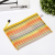 Colorful Mesh Bag Color Voile File Bag Mesh Zipper Bag Striped Mesh Stationery Case B8