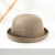 2022 Autumn and Winter New Wool British Wild Dome Billycock Brim-Creased Hat Japanese Woolen Small round Hat in Stock