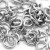 200pcs/Pack 304 Stainless Steel Single Loop Broken Ring Connection Ring DIY Bracelet Necklace Connecting Ring Ornament Accessories