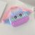 New Deratization Pioneer Silicone Bubble Music Bunny Girl Waist Bag Children Fashion Storage Decompression Messenger Bag Wholesale