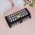 New Ladies' Purse Tri-Fold Houndstooth Hasp Clutch Multiple Card Slots Fashion Long Coin Purse Card Holder Wallet