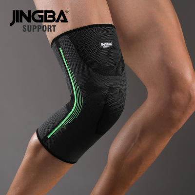 JINGBA SUPPORT 9067A Custom High Elastic Knee Protection Belts Volleyball Sports Knee Pads Knee Support Brace patella