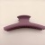 Korean Style Simple Colored Frosted Rubber Paint Grip Hair Claw Simple All-Match Bath Hairclip Braiding Hair Clip Hair Accessories for Women