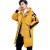 Workwear Mid-Length down Jacket Men's 2022 Popular Men's Winter Long Men's Coat New Korean Fashion Men's Clothing