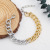 Europe and America Cross Border Foreign Trade Popular Style Ins Style Simple High-End and Fashionable Personality High Sense Hip Hop Thick Fashion Bracelet Female