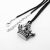 Cross-Border Hot Sale in Europe and America Punk Rock Crown Men's and Women's Necklaces Leading Fashion Trendy Long Sweater Chain Accessories