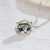 Cross-Border New Arrival Cat Pendant with Headphones Female Personality Thai Silver Distressed Ins Hip Hop Punk Hipster Necklace