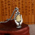 Vintage Palm Buddha Head Titanium Steel Necklace Personality Vairocana Buddha Pendant Trendy Men's National Style Sweater Chain Accessories