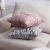 Foreign Trade Double-Sided Sequined Plush Pillow Amazon Household Supplies Living Room Sofa Cushion Nordic Simple Throw Pillowcase