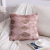 Foreign Trade Double-Sided Sequined Plush Pillow Amazon Household Supplies Living Room Sofa Cushion Nordic Simple Throw Pillowcase