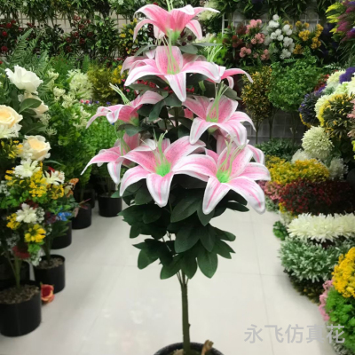 Seedling Potted with Bud Everblooming Garden Shrub Balcony Fragrant Flowers Large Seeding Fake/Artificial Flower
