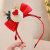 Christmas New Headband Girls' Cute Deer Horn Headband Christmas Holiday Headband Girls' Party Happy Hair Accessories