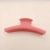 Korean Style Simple Colored Frosted Rubber Paint Grip Hair Claw Simple All-Match Bath Hairclip Braiding Hair Clip Hair Accessories for Women