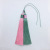 Two-Color Double-Ear Tassel Double-Piece Double-Beard High-Grade Polyester Silk Tassel Car Hanging Bookmark Fan Pendant Tassel Wholesale