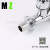 Zinc Alloy Wall-Mounted Single Water Kitchen Faucet Horizontal Single Cold Concealed Copper Core Kitchen Faucet