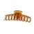 Factory Direct Sales Simple Solid Color Large Barrettes Bath Hair Claw Hollow Flower Plate Hair Grip