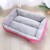 Factory Wholesale Warm Candy Color Pet Bed Sofa Bed Cat Nest Poodle Kennel Pet Mat One Piece Dropshipping