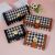 New Ladies' Purse Tri-Fold Houndstooth Hasp Clutch Multiple Card Slots Fashion Long Coin Purse Card Holder Wallet