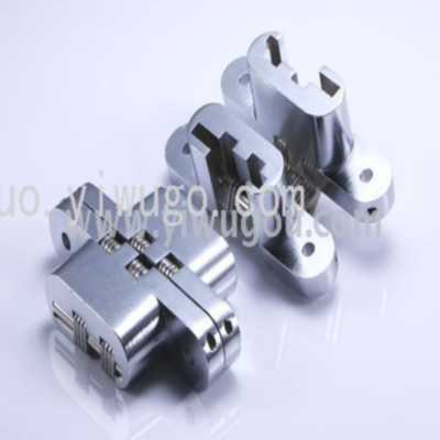 Cross Hinge Invisible Door Folding Hinge Mute Hidden Folding Hinge180Degree Cross Hinge