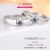 Cross-Border Moissanite Zircon Engagement Ring for Men and Women Couple Rings European and American Crown Classic Six-Claw Couple Couple Rings Wholesale