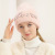 Hat Female Autumn and Winter Rabbit Fur Knitted Hat All-Match Brick Women's Team Angora Rabbit Fur Sleeve Cap Thick Warm Hat